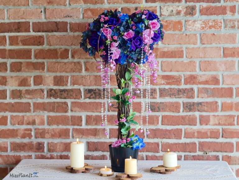 Tall Enchanted Branch Wedding Centerpiece