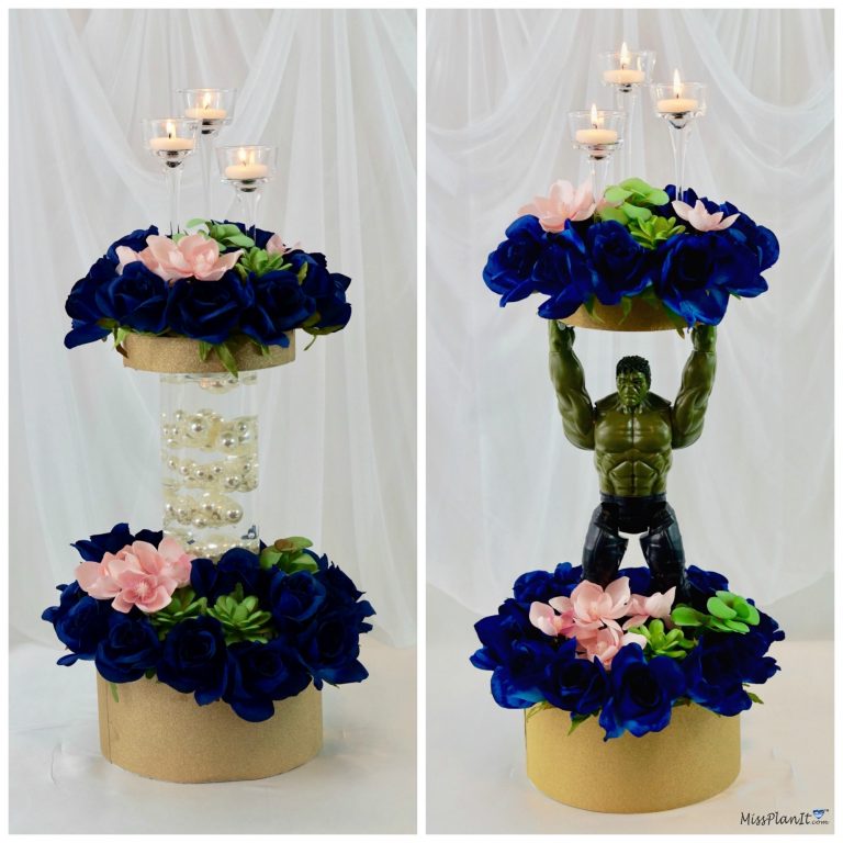 Chic Unique Wedding Centerpiece