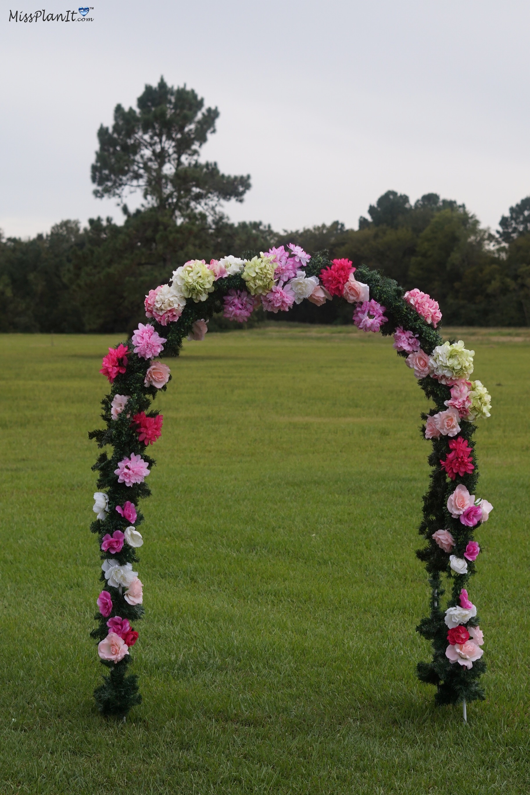 Dollar Tree Inspired 8 Foot Wedding Ceremony Arch On A Budget